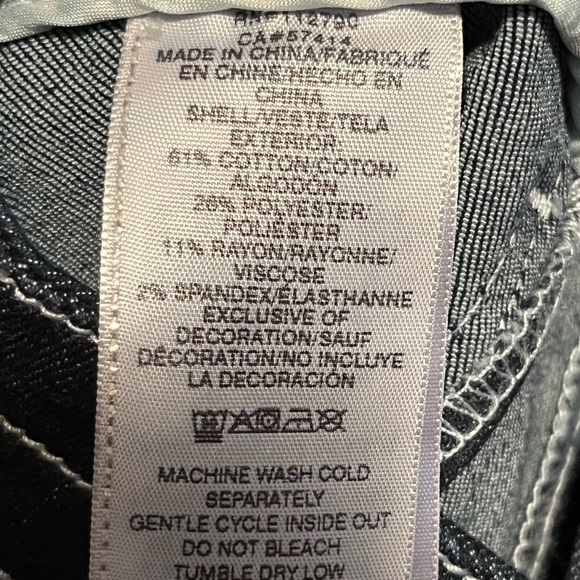 True Religion Denim Cargo Midi Skirt NWT Y2K Cotton Streetwear Dark Wash - Picture 15 of 16